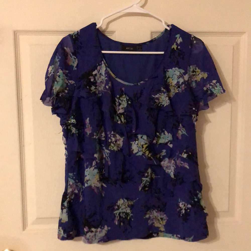 Apt. 9 Purple Blouse Size 0X